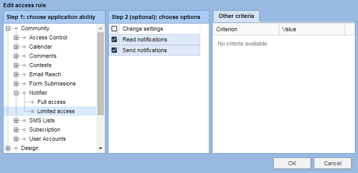 BLOX Notifier permissions